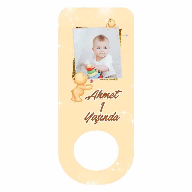 Ayıcık Temalı Dikdörtgen Açacak Magneti